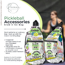Pickleballtillbehör Grab-n-Go Slingväska