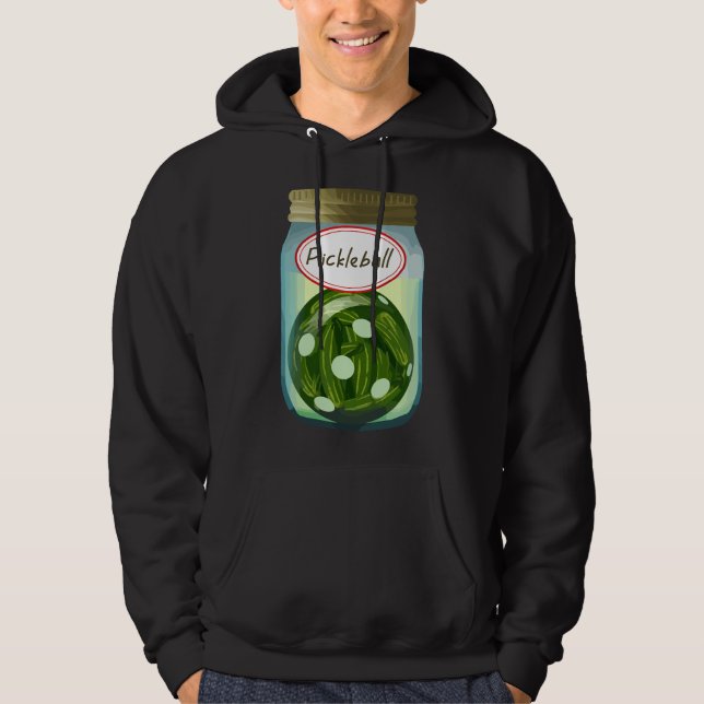 Pickleboll i en burk. hoodie (Framsida)