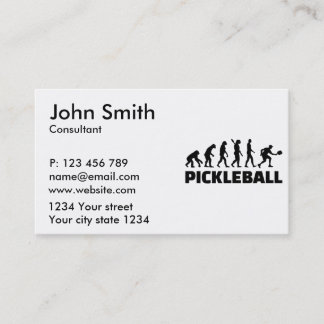 Picklebollsutveckling Visitkort