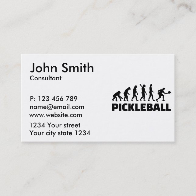 Picklebollsutveckling Visitkort (Framsida)