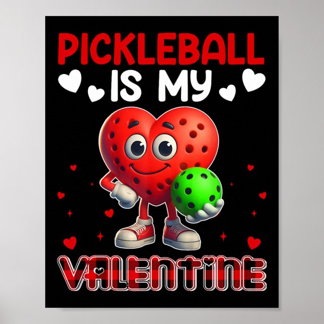Picklebyll Är Min Alla Hjärtans Dag Söt Bylls Hjär Poster (Framsidan)