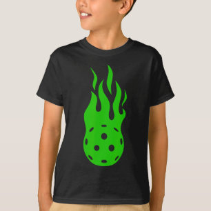 Picklell Flame - Paddlell Tennis Pickleller Pickle T Shirt