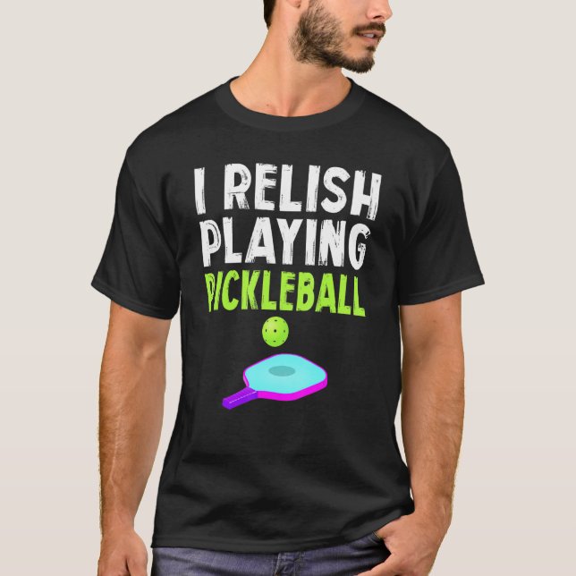 Picklers Pun Pickleball Master på Dink T Shirt (Framsida)