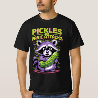 Pickles and Panic Attacks - Raccoon Chaos Edition T Shirt