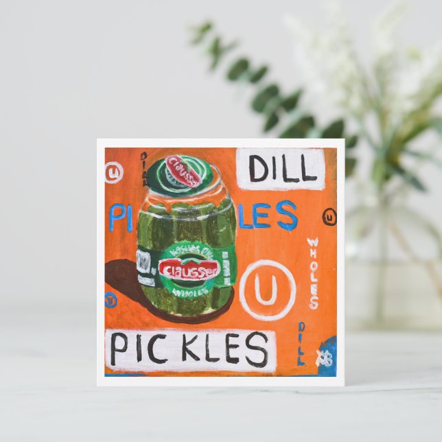 Pickles burk kort (Stående Fram)