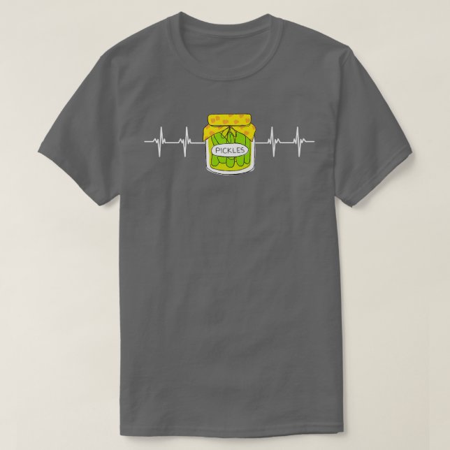 Pickles Cucumber Pickle Lover Pickle Jar Canned Fo T Shirt (Design framsida)