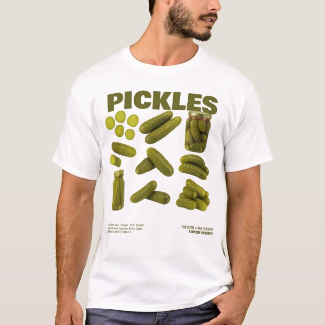 PICKLES-grafik T-Shirt - roligt och klumpigt (Framsida)