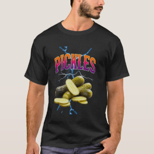 Pickles Meme Bootleg Rap Stil 90tal Vintage Roligt T Shirt