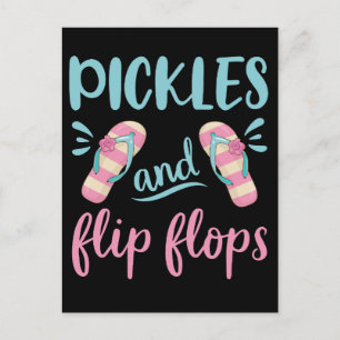 Pickles och Flinflip flops Vykort