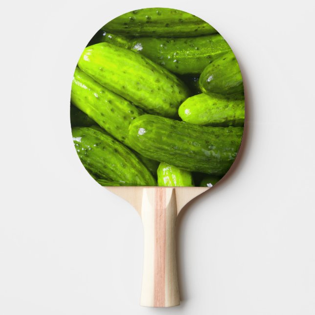 Pickles Pickle Älskare Gift Pickle Boll personifie Pingisracket (Framsidan)