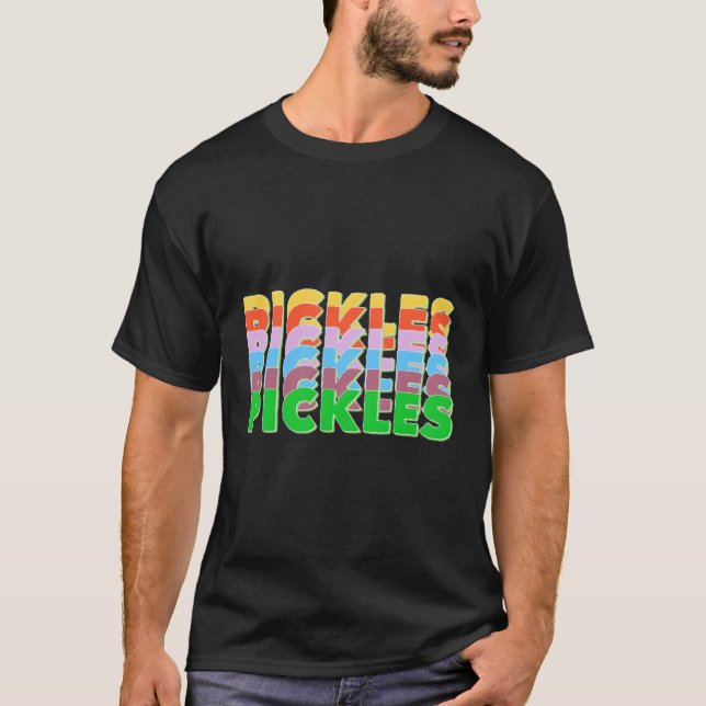 Pickles Pickles Pickles Pickles Pickles Pickles Pi T Shirt (Framsida)