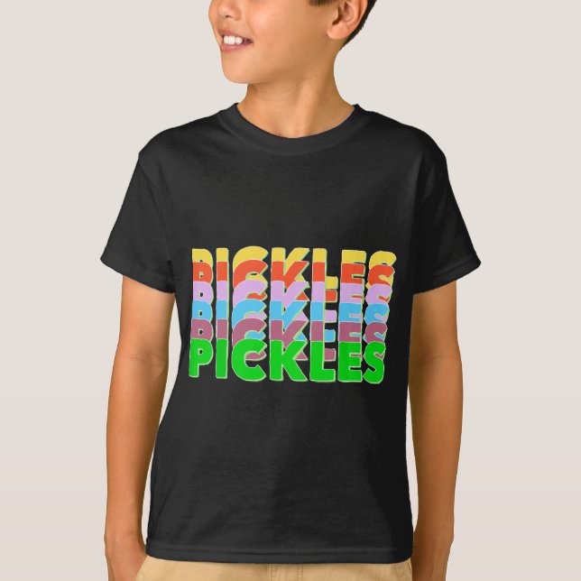 Pickles Pickles Pickles Pickles Pickles Pickles Pi T Shirt (Framsida)