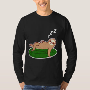 Pickles Sloth Cucumbers Gherkin T Shirt