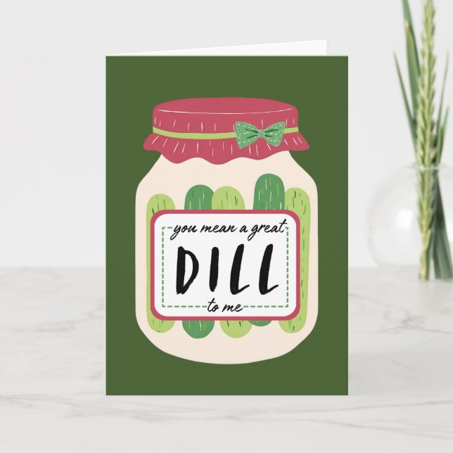 Pickles Valentines Day Card Helgkort (Framsida)