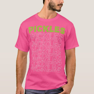 Pickles Vegan Pickle Älskare Vegetable Farming Veg T Shirt