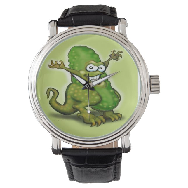 Picklesaurus Rex Armbandsur (Framsida)