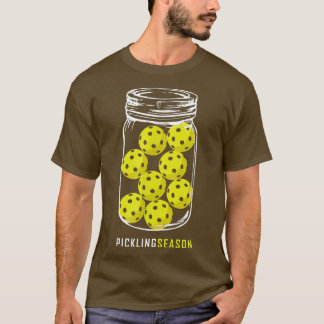 Pickling Season , Lung Pickleball Burk Pension T Shirt