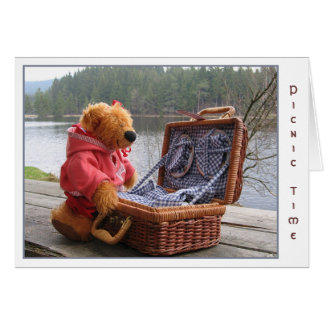 picknick hälsningskort