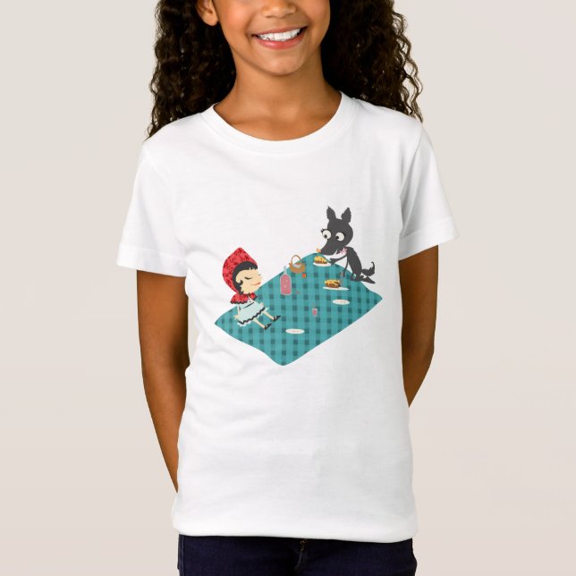 Picknick med vargen tee shirt (Framsida)