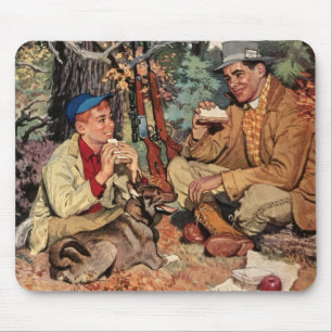 Picknick Mousepad för gevär för jakt för Musmatta
