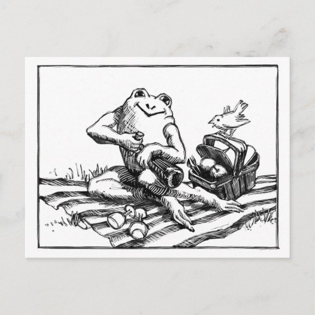 picknick vykort (Framsida)