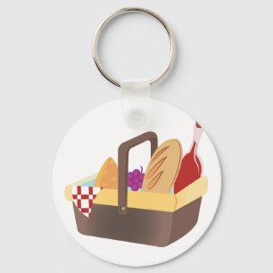 Picknickbasket Nyckelring