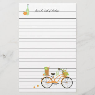 Picknickcykel Brevpapper
