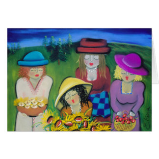 Picknicken Hälsningskort