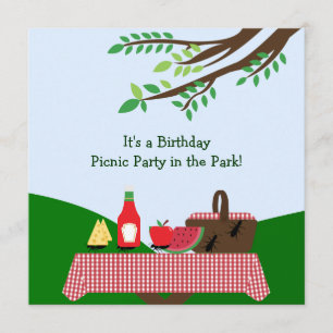 Picknickparty: Inbjudan