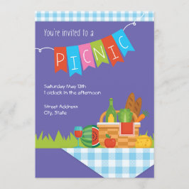 Picknickpartyinbjudan Inbjudningar