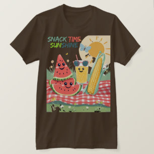 Picknickvänner – Sommar Snacks Squad T Shirt