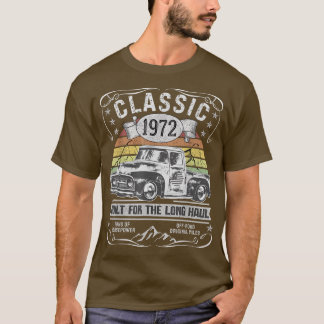 Pickup Truck Men Women 50th Birthday Born 1972 Vin T Shirt