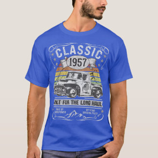 Pickup Truck Men Women 65th Birthday Born 1957 Vin T Shirt