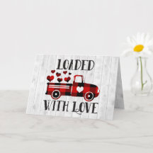 Pickupa Lastbil Buffalo Play Heart Valentindagen