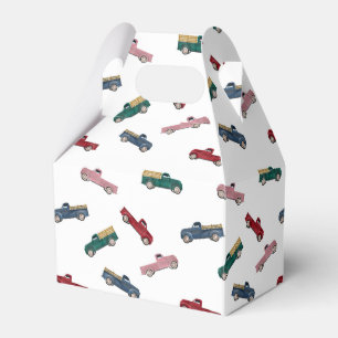 Pickupa Lastbilar Cute Fordon Transport Presentaskar