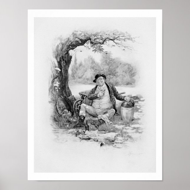 Pickwick, från Charles Dickens: En gossip om Poster (Framsidan)