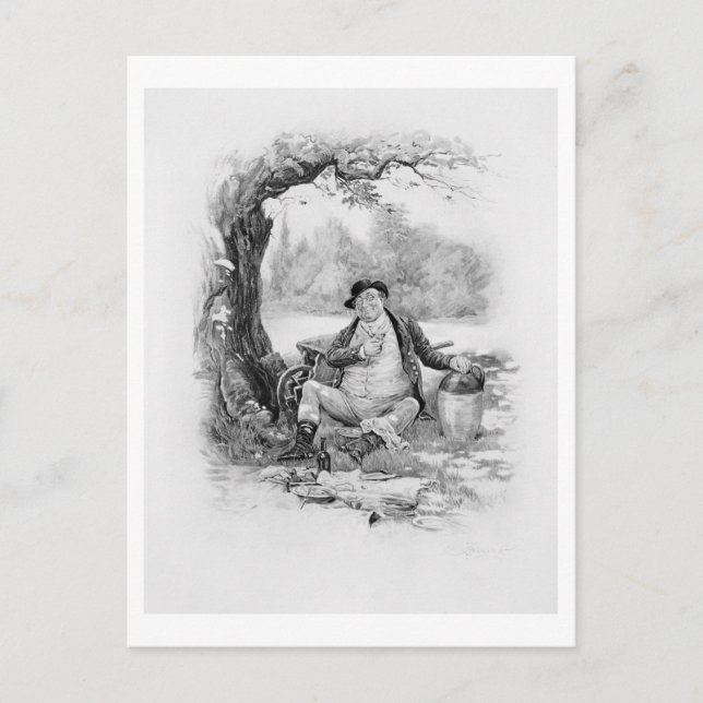 Pickwick, från Charles Dickens: En gossip om Vykort (Framsida)