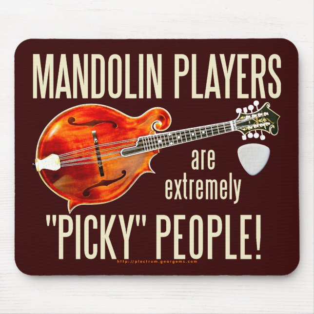 Picky Mandolinists Musmatta (Framsidan)