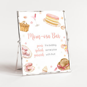 Picnic Baby Brunch Baby Shower Mamma Osa Pub Poster