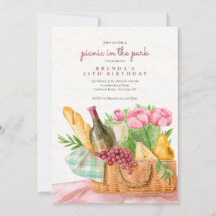 Picnic Basket-inbjudan Inbjudningar