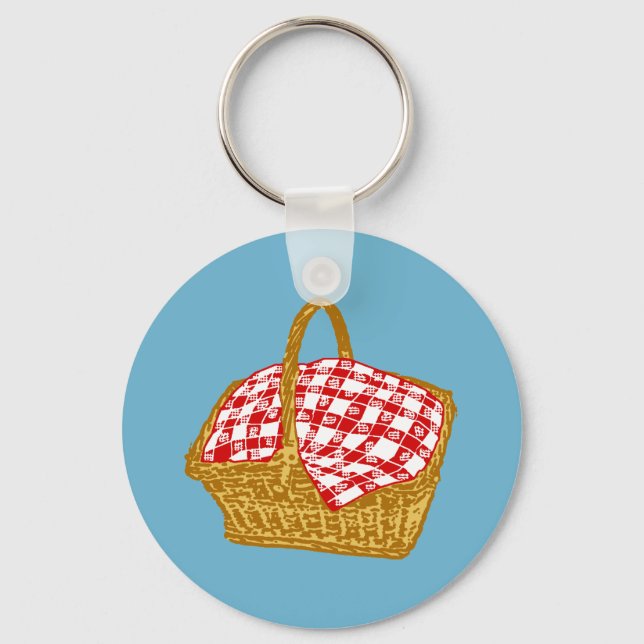Picnic Basket Nyckelring (Framsida)