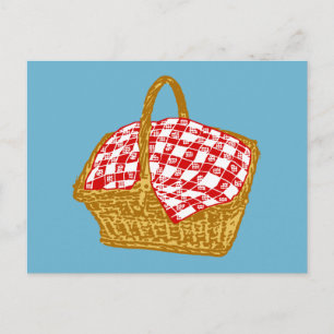 Picnic Basket Vykort