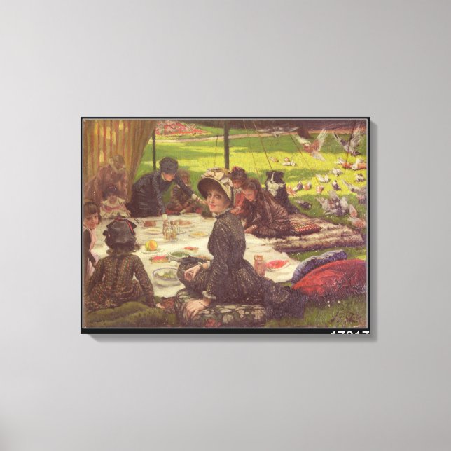 Picnic, c.1881-2 canvastryck (Framsida)
