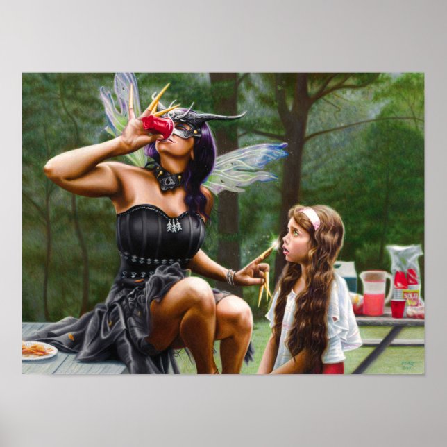 "Picnic Crasher" Poster (Framsidan)