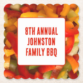 Picnic-familjen för sommaråterförening underlägg papper