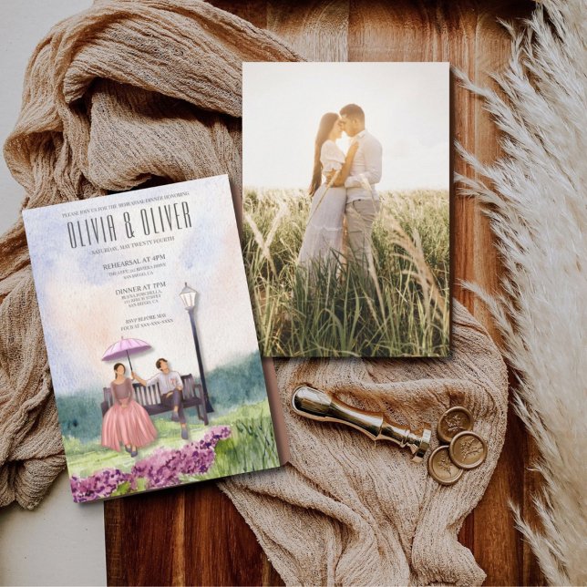 Picnic, fotorepetitionsmiddag inbjudningar (Skapare uppladdad)