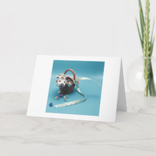 Picnic med en liten Hund Kort