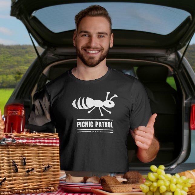 Picnic Patrol Lunt Little Ant för Kryp Älskare T Shirt (Skapare uppladdad)