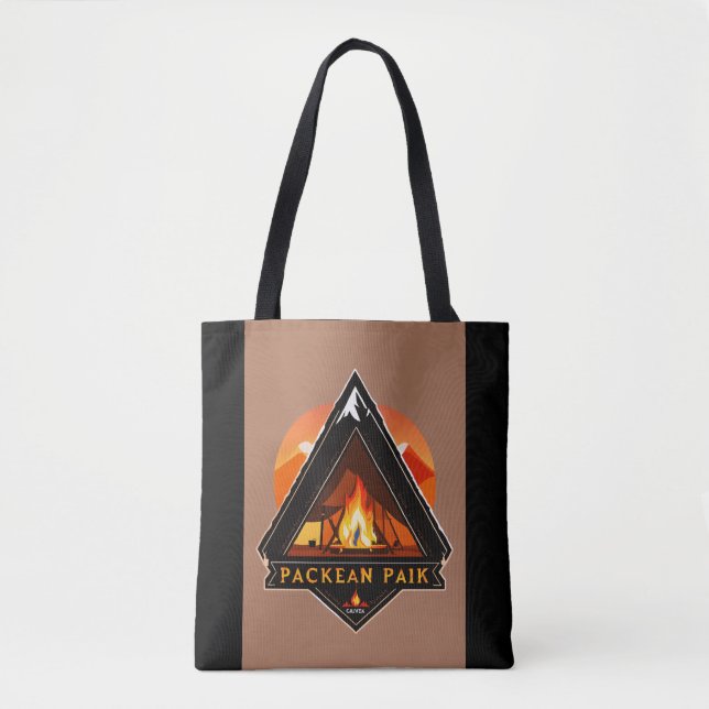 Picnic Peak — Ren Identitet Utomhus Tygkasse (Framsida)