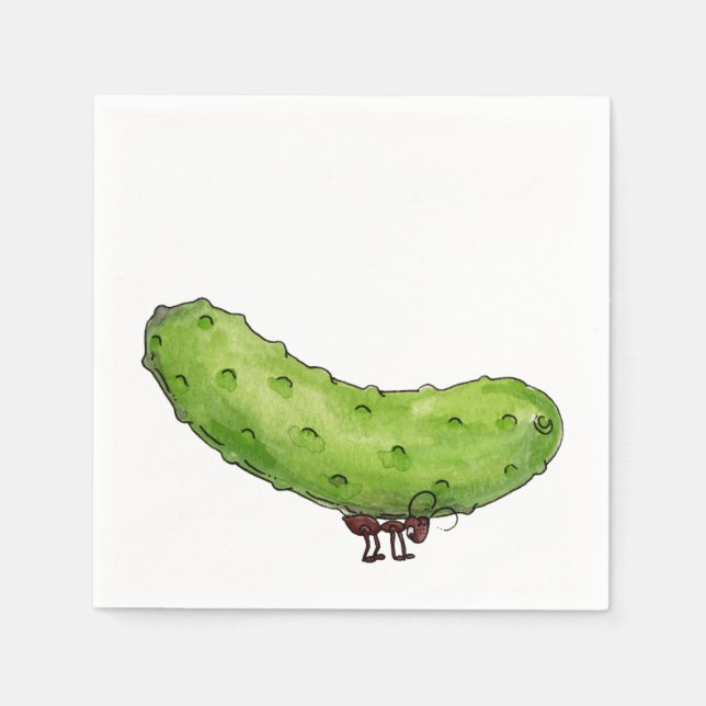 Picnic Pickle Pappersservett (Framsidan)